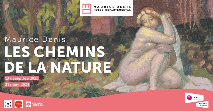 ST GERMAIN EN LAYE – exposition « Maurice Denis – Les Chemins de la Nature » du 13 décembre 2023 au 31 mars 2024