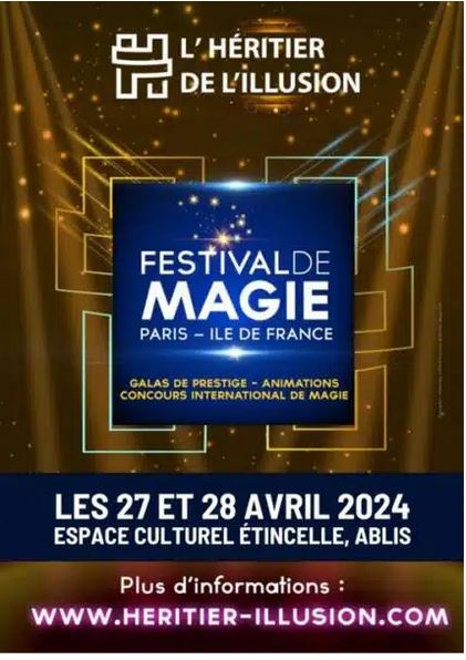 ABLIS – Festival de magie – 27 et 28 avril 2024