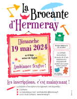 HERMERAY – Brocante – 19 mai 2024