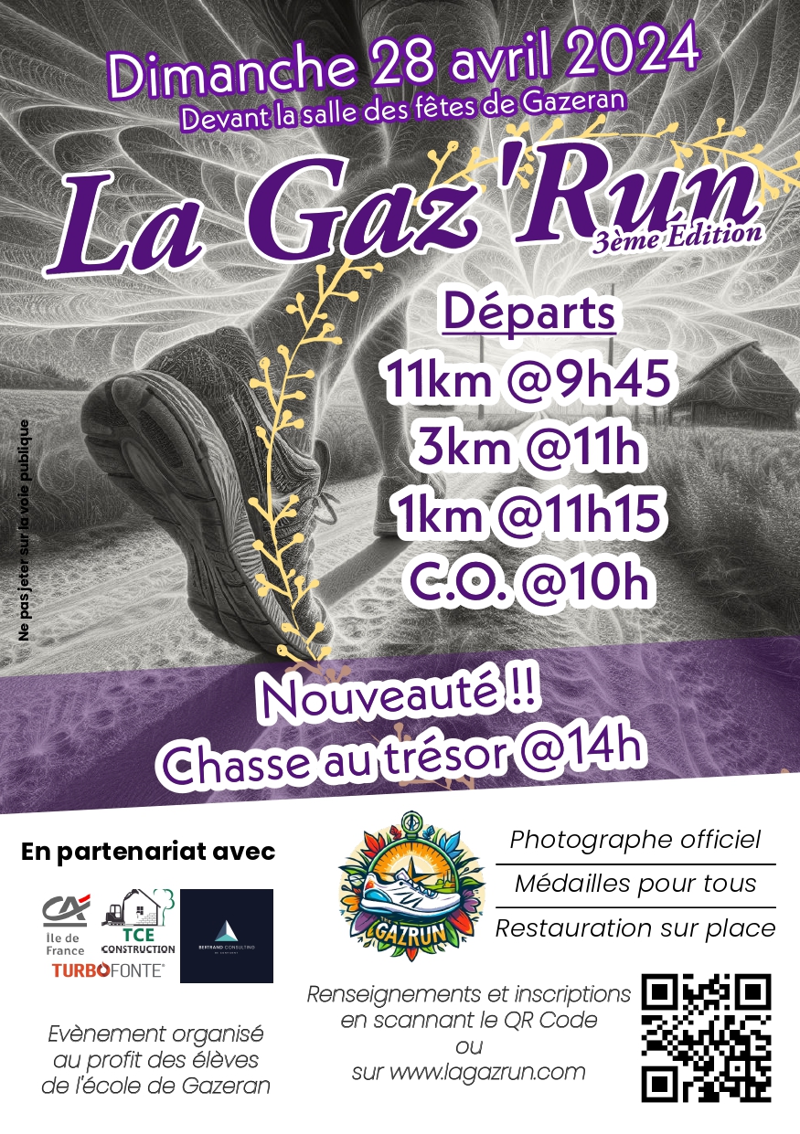 GAZERAN – La Gaz’Run – 28 avril