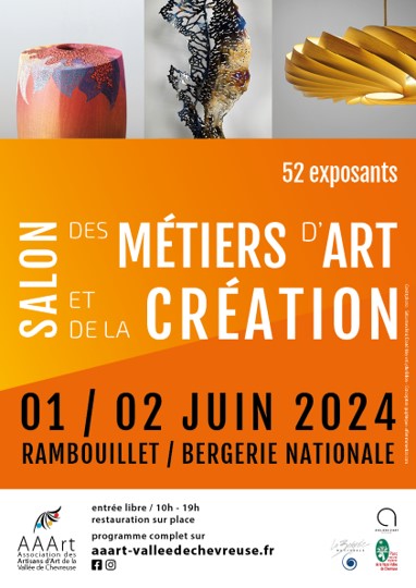 RAMBOUILLET – Salon des métiers d’art – 01 et 02 juin 2024
