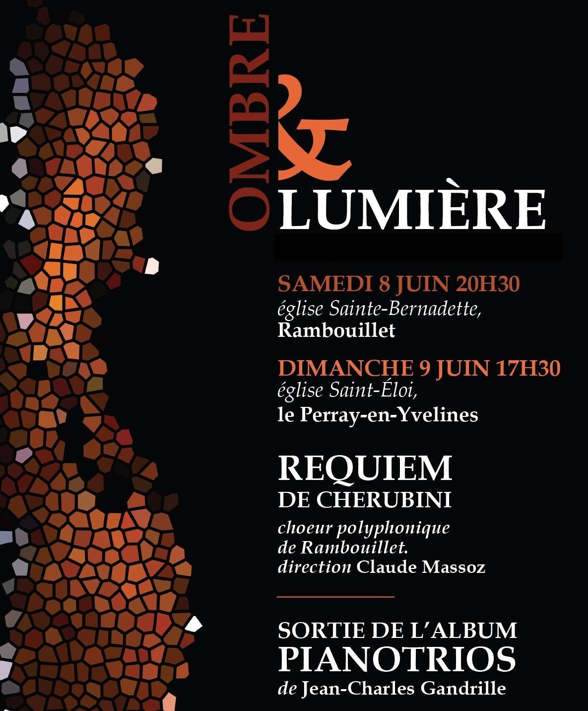 RAMBOUILLET ET LE PERRAY EN YVELINES – Concert – 8 et 9 juin 2024