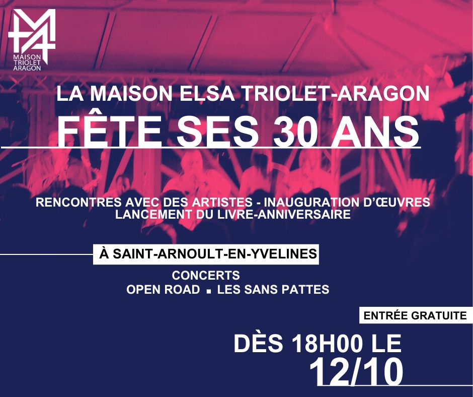 SAY – Fête maison Elsa Triolet – 12 octobre