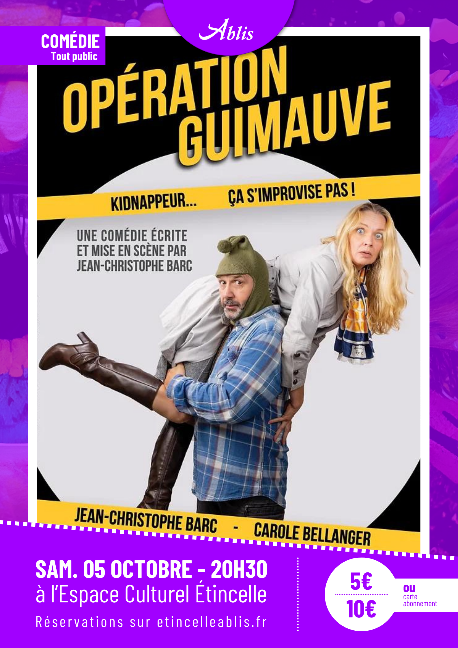 AFFICHE OPERATION GUIMAUVE