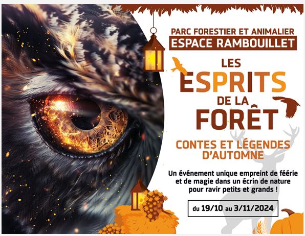 ESPACE RAMBOUILLET – Les esprits de la forêt – du 19 octobre au 03 novembre