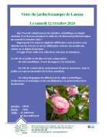 LAUNAY – Visite jardin -12 Octobre