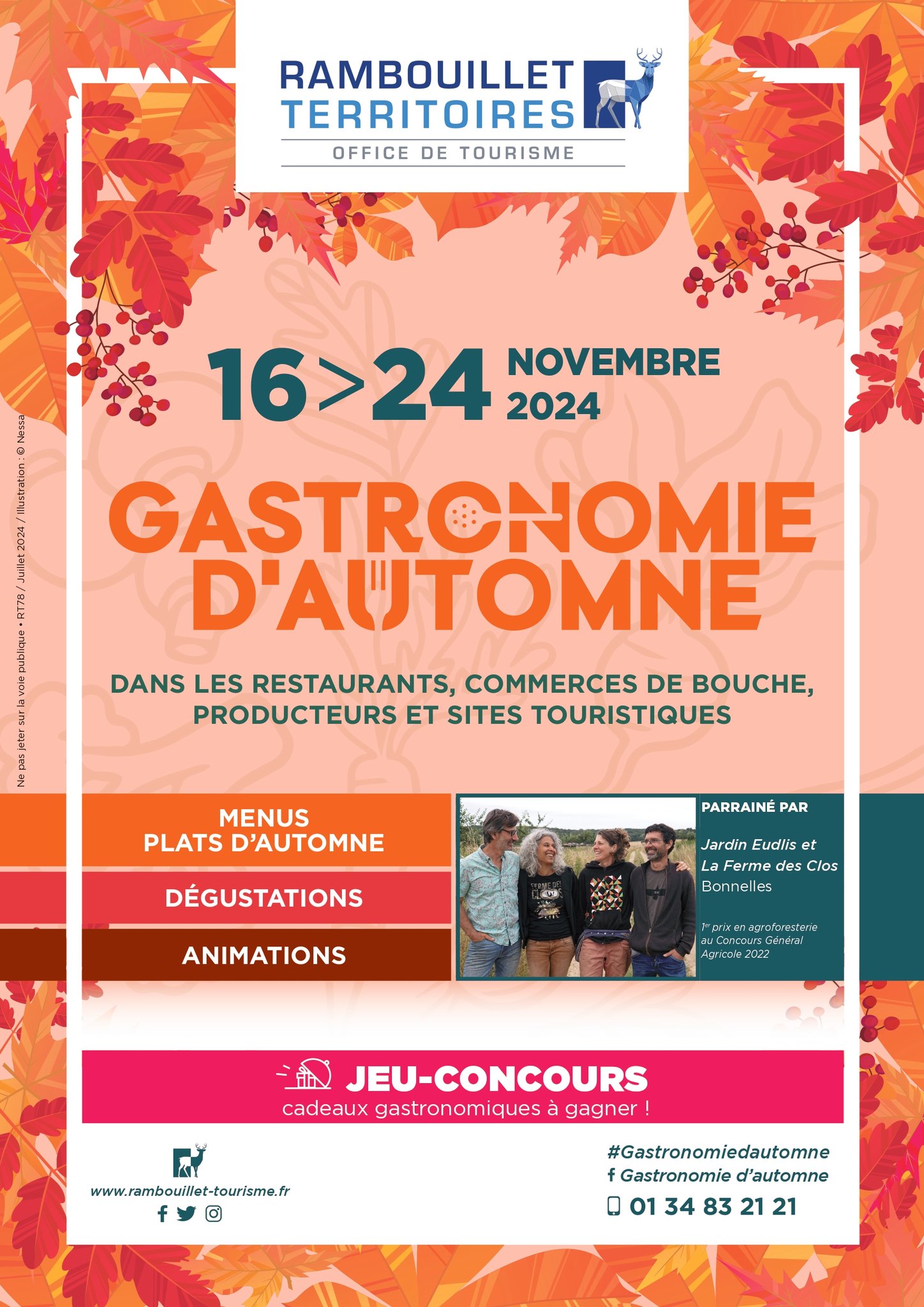 GASTRONOMIE D’AUTOMNE – du 16 au 24 novembre