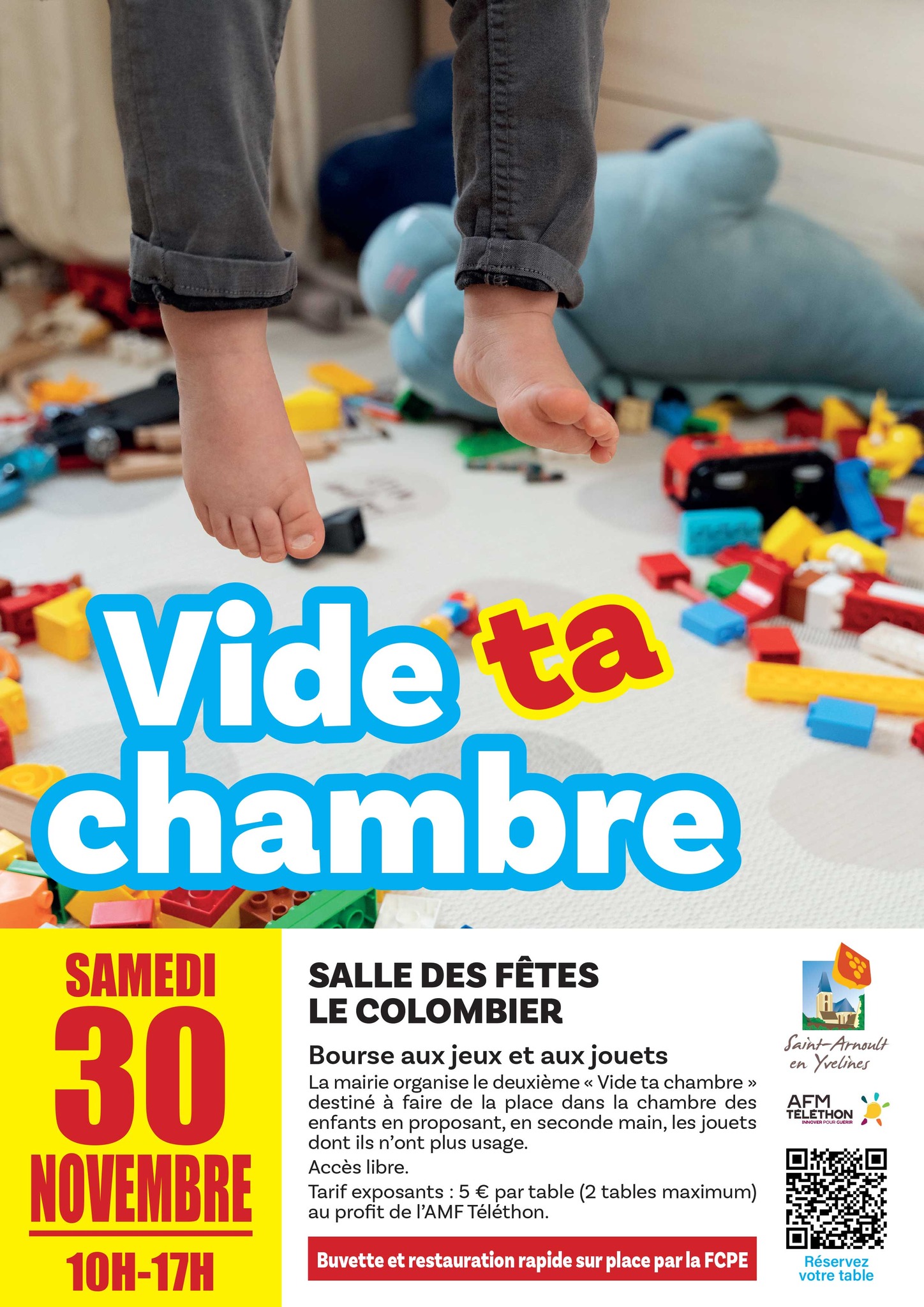 SAINT ARNOULT EN YVELINES – Vide ta chambre – 30 novembre