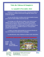 DAMPIERRE EN YVELINES – Visite du chateau – 16 novembre