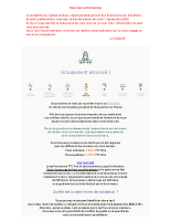 Information groupement annoncé FIOUL