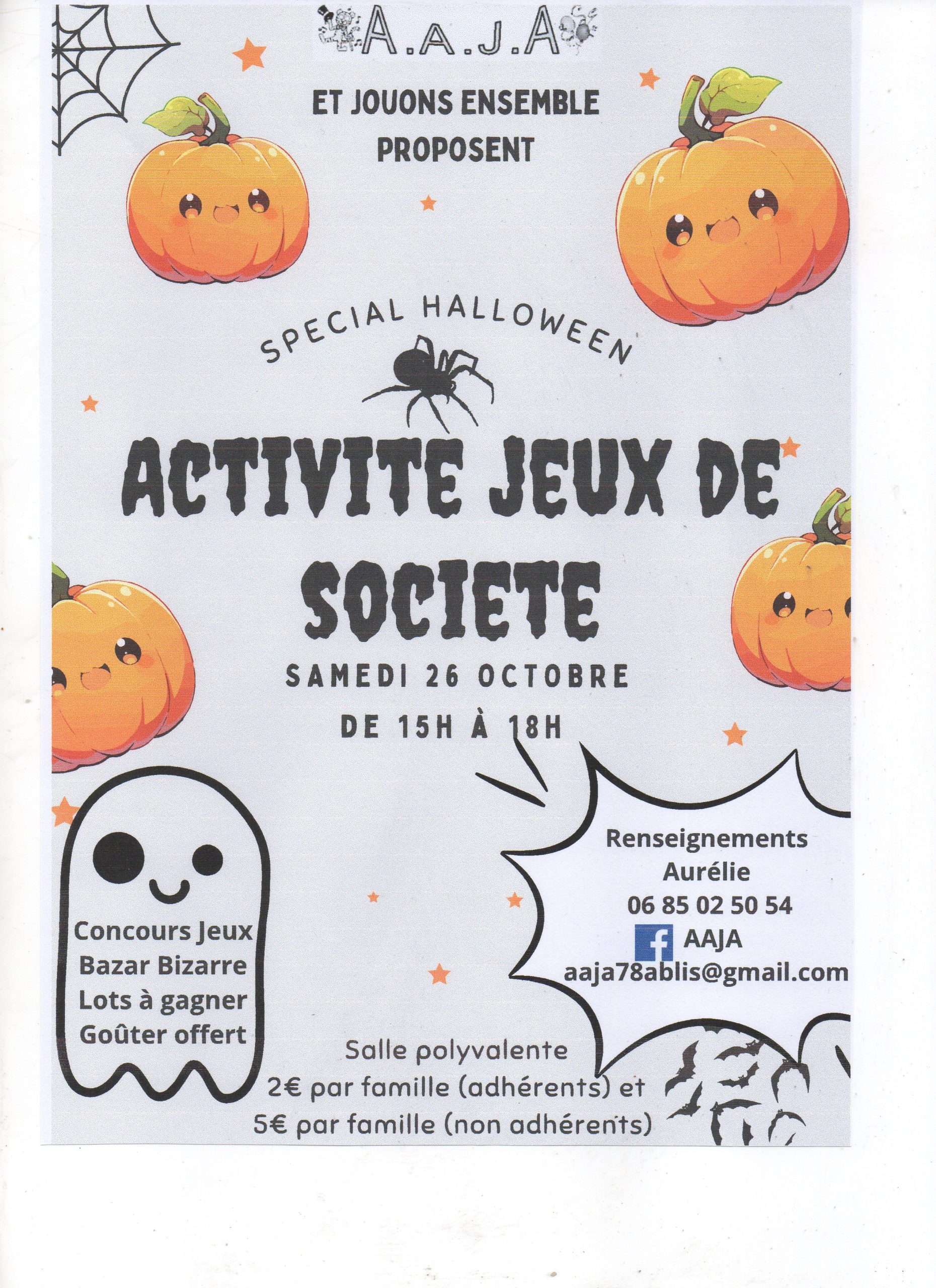 ABLIS – Jeux de société – 26 octobre