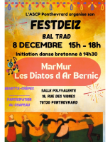 PONTHEVRARD – ASCP Fête Bretonne – 08 décembre