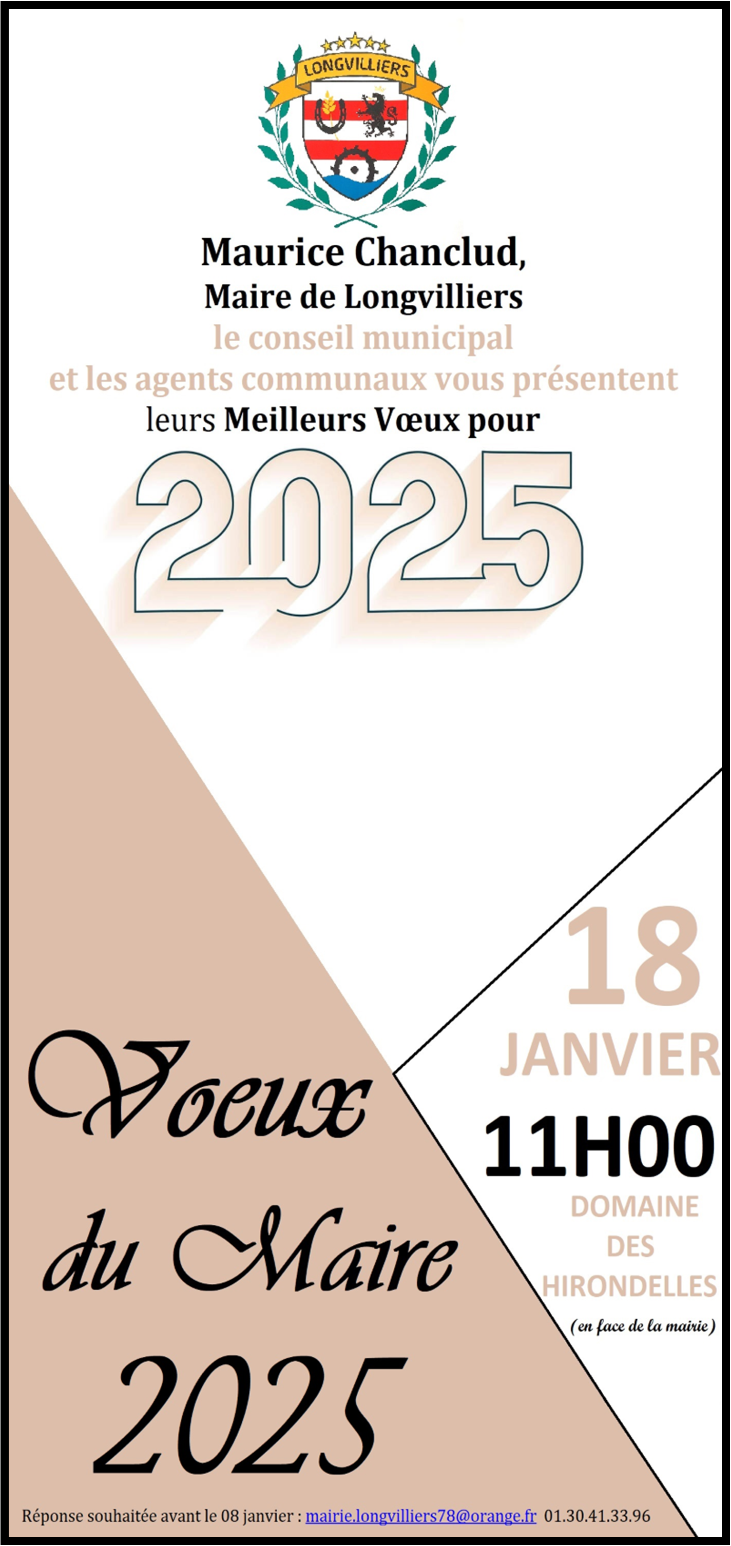 LONGVILLIERS – Voeux 2025 – 18 janvier