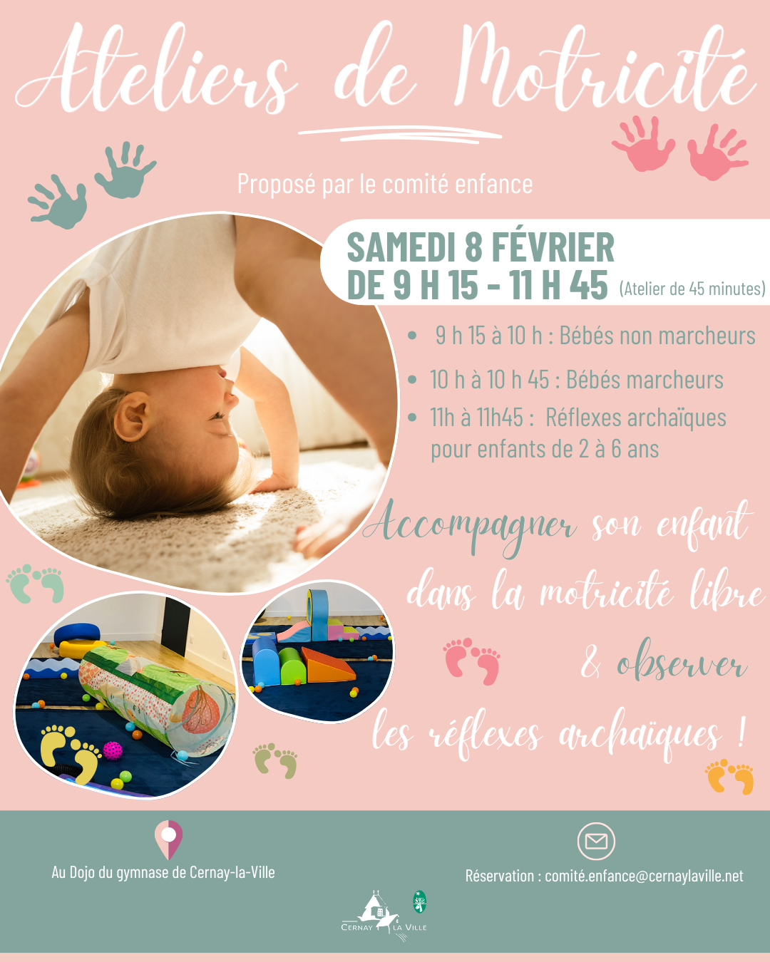 CERNAY LA VILLE – Atelier motricité – 8 février