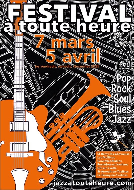 Différentes communes – Concerts Jazz à toute heure – du 7 mars au 5 avril