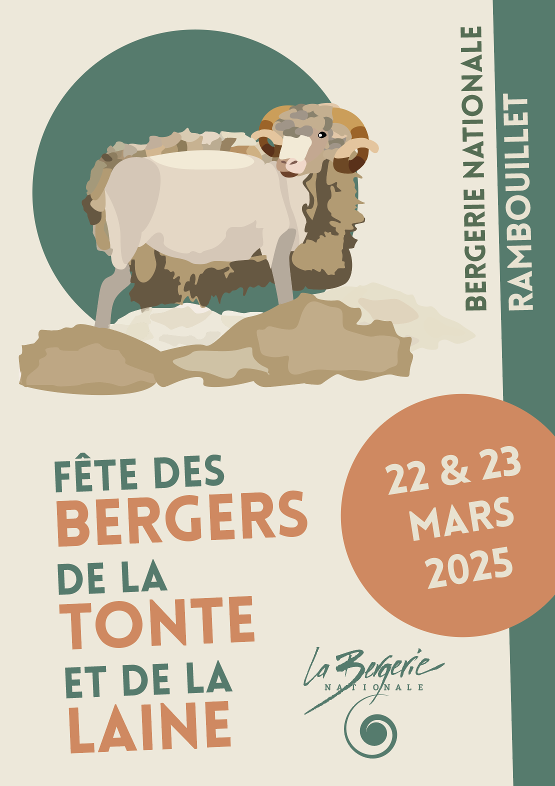 RAMBOUILLET – fête de la tonte et de la laine – 22 et 23 mars