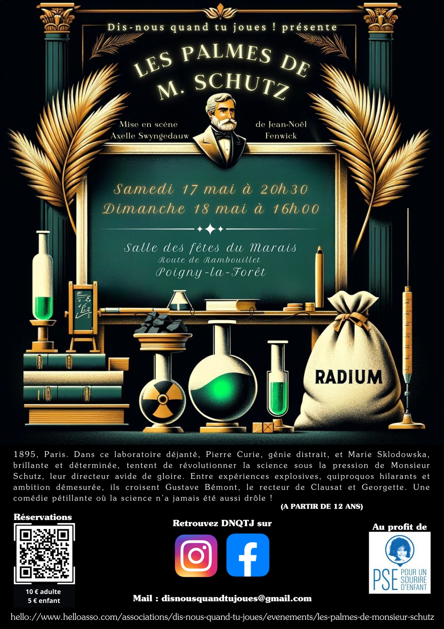 POIGNY LA FÔRET – Théâtre – 17 et 18 mai
