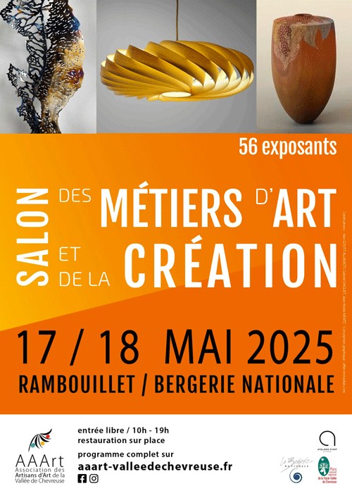 RAMBOUILLET – Salon des Métiers d’art et de la Création – 17 et 18 mai