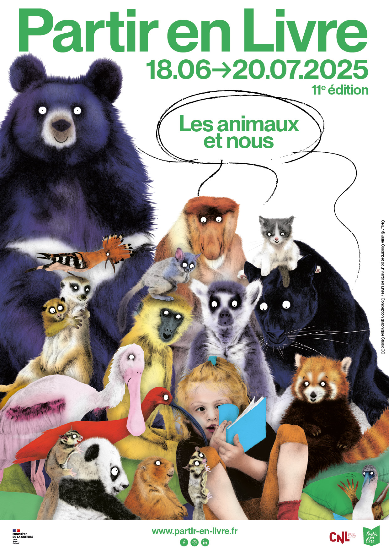 11ème édition PARTIR EN LIVRE – du 18 juin au 20 juillet