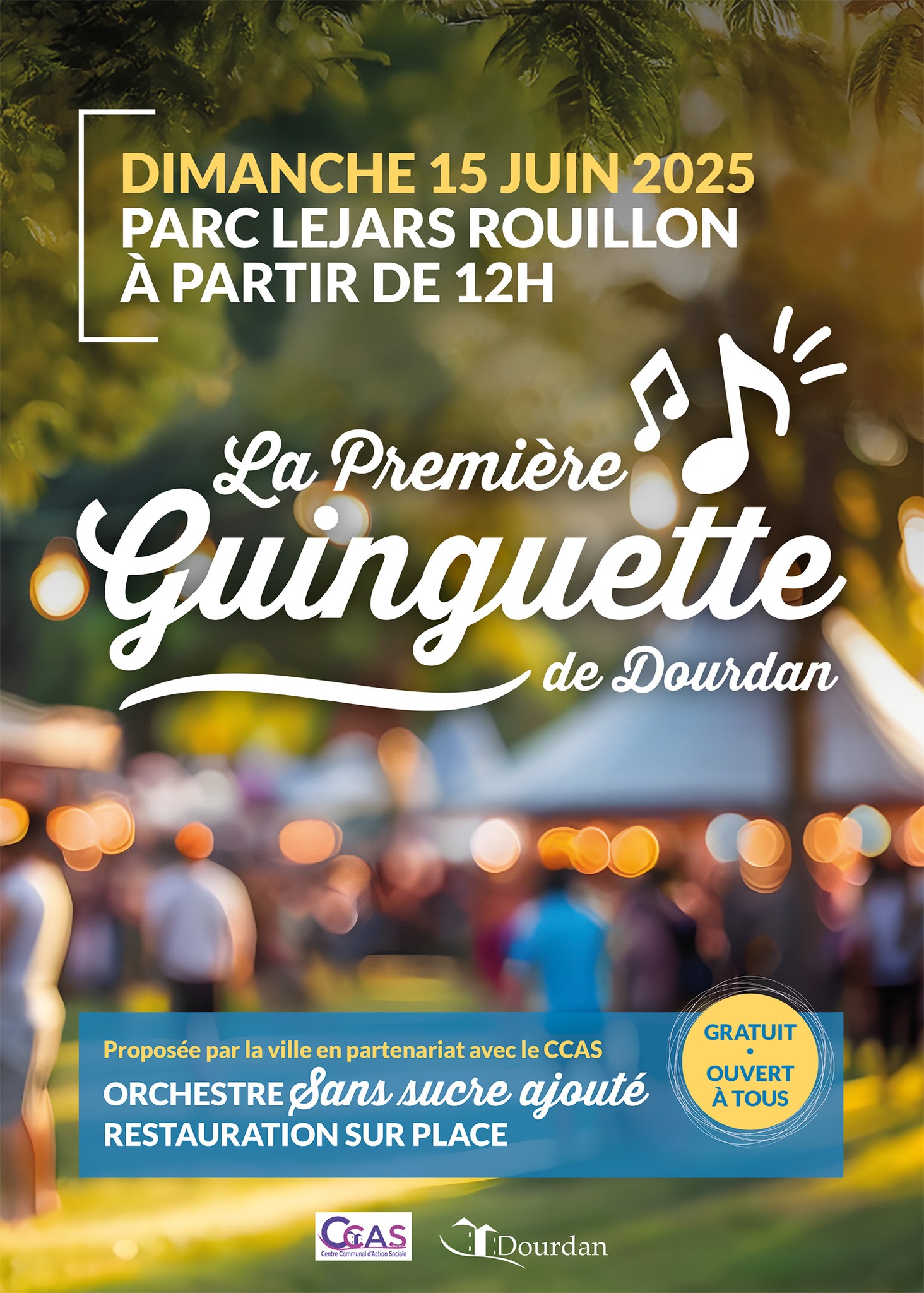 DOURDAN – Guinguette – 15 juin