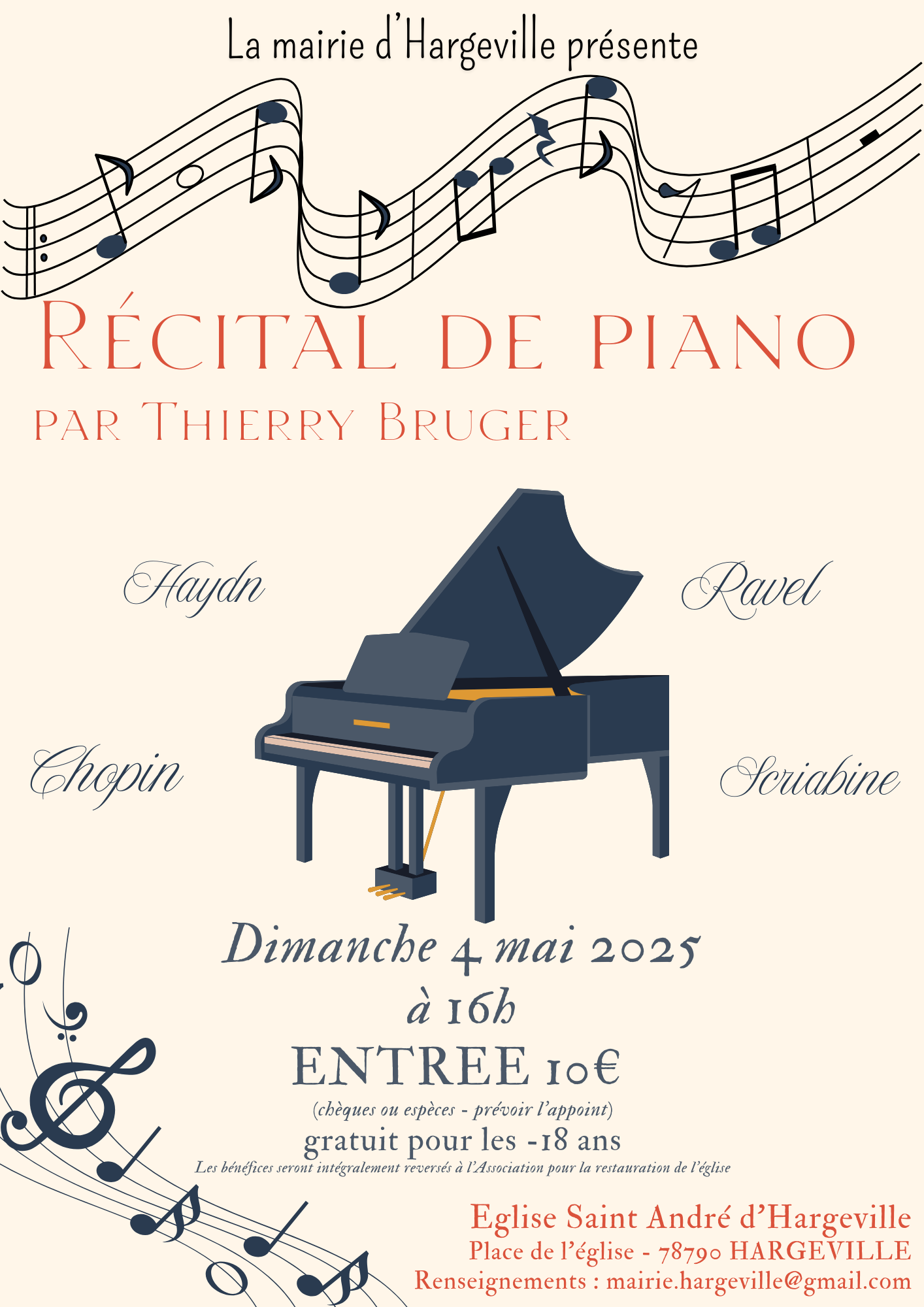HARGEVILLE – Concert – 4 mai