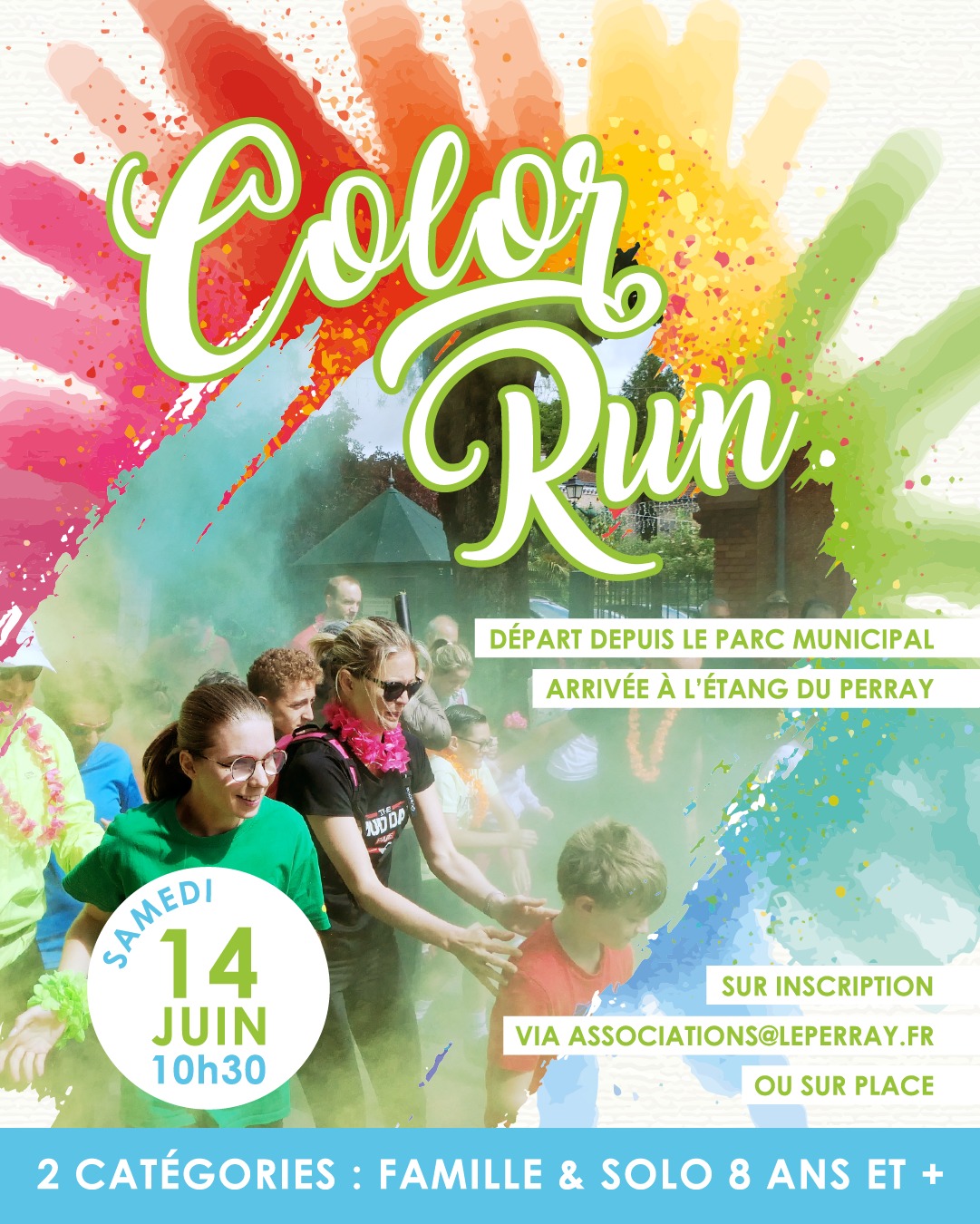 LE PERRAY EN YVELINES – Color Run – 14 juin