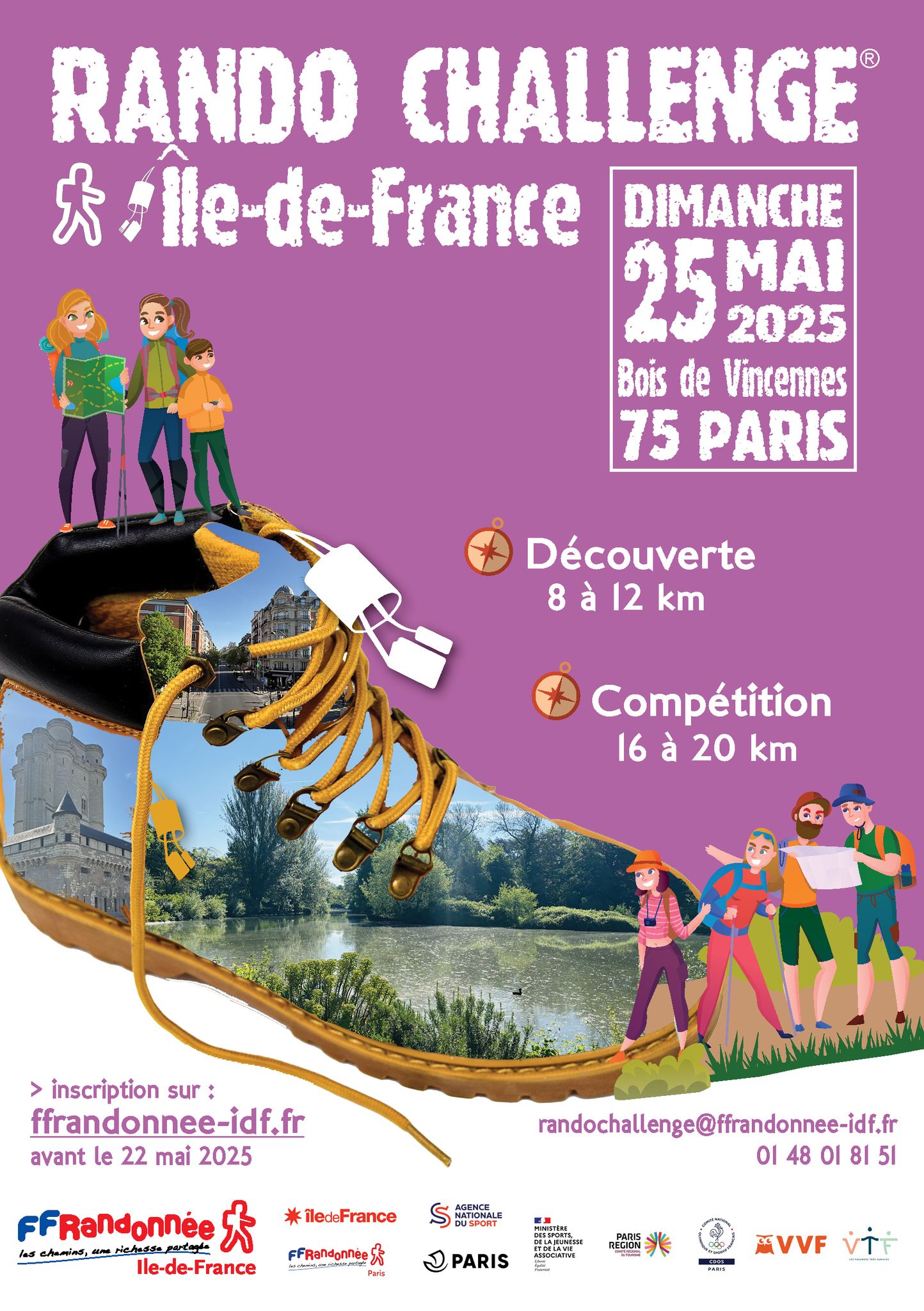 PARIS – Rando Challenge – 25 mai