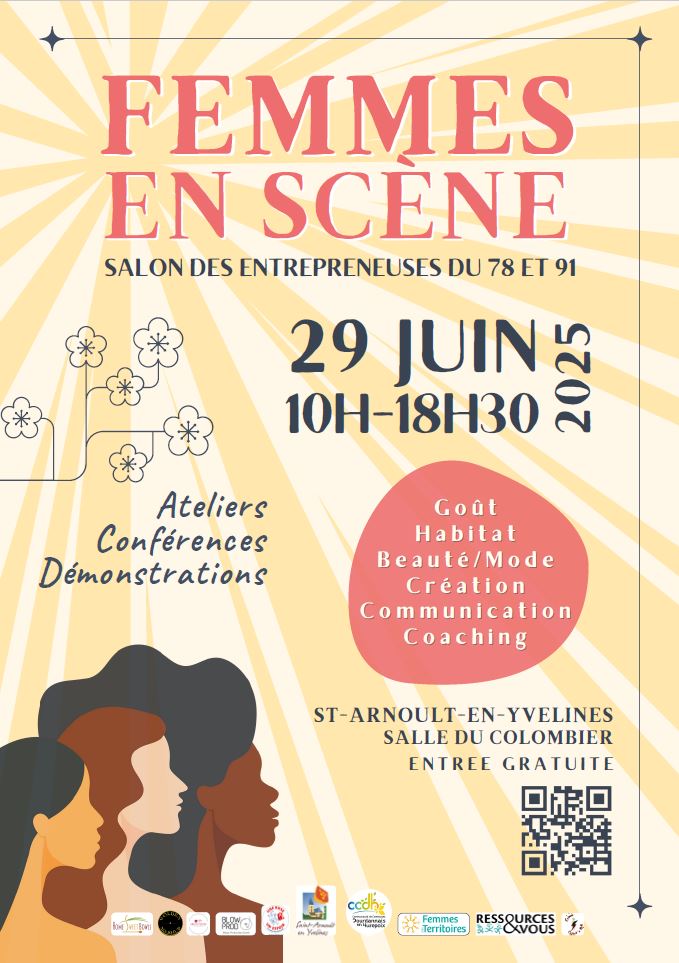SAINT ARNOULT EN YVELINES – Salon des Entrepreneuses du 78 et 91 – 29 juin